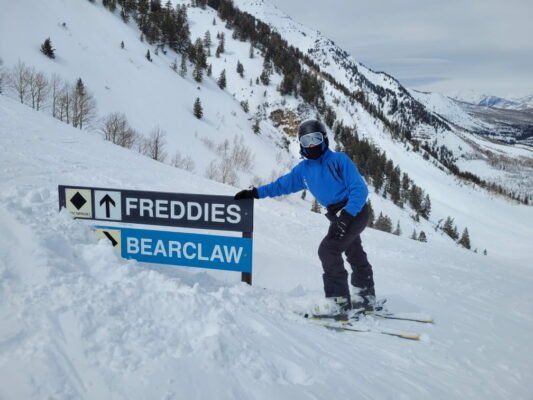 Skiing